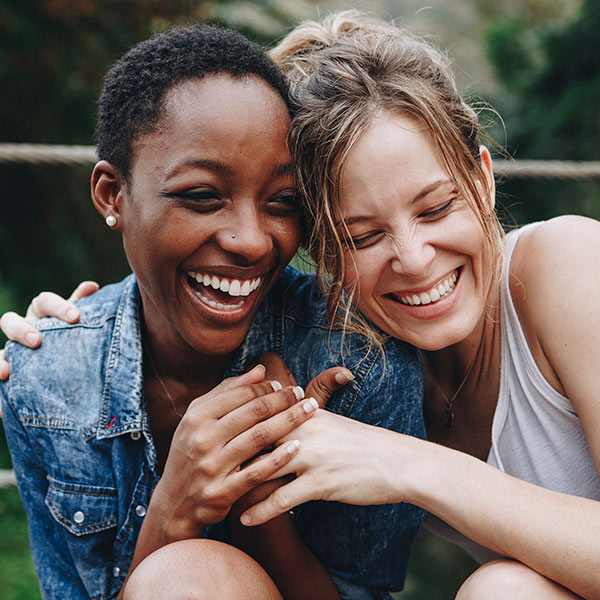 Friends enjoying life with a cochlear implant